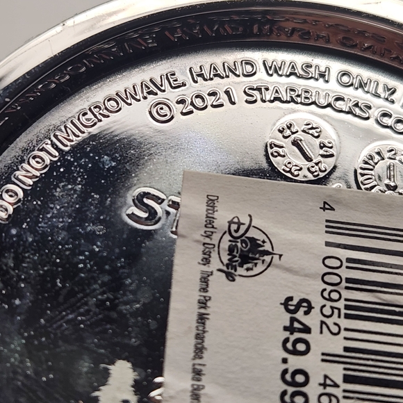 Disney Starbucks 2021 Silver Mickey Anniversary Textured Tumbler - Picture 7 of 7